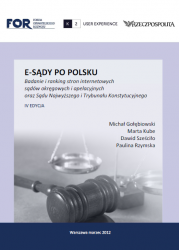 e-Sądy po polsku. IV edycja - korekta rankingu