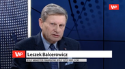 Leszek Balcerowicz o Taśmach Kaczyńskiego, Wirtualna Polska