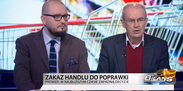 Patryk Wachowiec o możliwych zmianach w zakazie handlu, TVN24 BiŚ