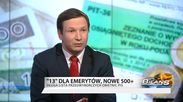 Aleksander Łaszek o obietnicach wyborczych PiS, TVN24 BiŚ