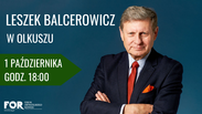 Leszek Balcerowicz w Olkuszu 1 października 2019 r.