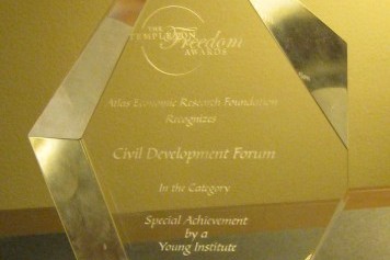 Templeton Freedom Award dla FOR (8.11.2011)